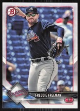 Freddie Freeman 2018 Bowman #41 Atlanta Braves