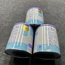 Lot Of 3 Bubs Goat Milk Based Infant Formula Iron Powder 0-12 Mth - 20oz 1/2028