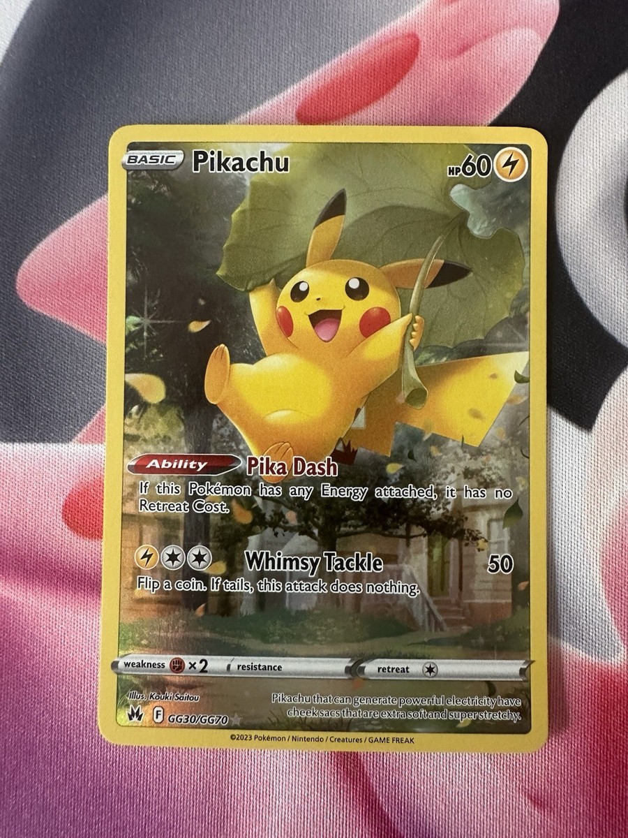 Pikachu GG30/GG70 Crown Zenith: Galarian Gallery Ultra Rare