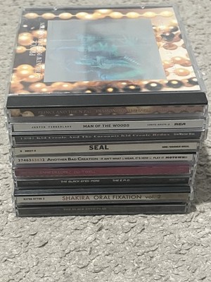 10 CD R&B Pop Lot Prince Seal JLo Shakira Black Eyed Peas Timberlake