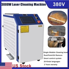 3000W Laser BWT Rust Removal Tool Laser Cleaning Machine Remove Oil Paint 380V