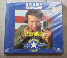 Rare movie Good Morning Vietnam VCD Robin Williams Hong Kong version new sealed