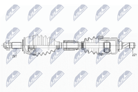 Antriebswelle NTY NPW-PL-095 FüR Opel Corsa S07 Cdti L08 L68