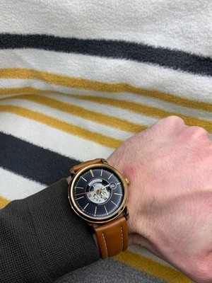   ROMANSON SWISS SAPPHIRE MEN WATCH TL8222RMRG BK