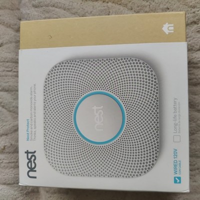 Exp 2027 Google Nest Protect WIRED 120V Carbon Monoxide Smoke Detector