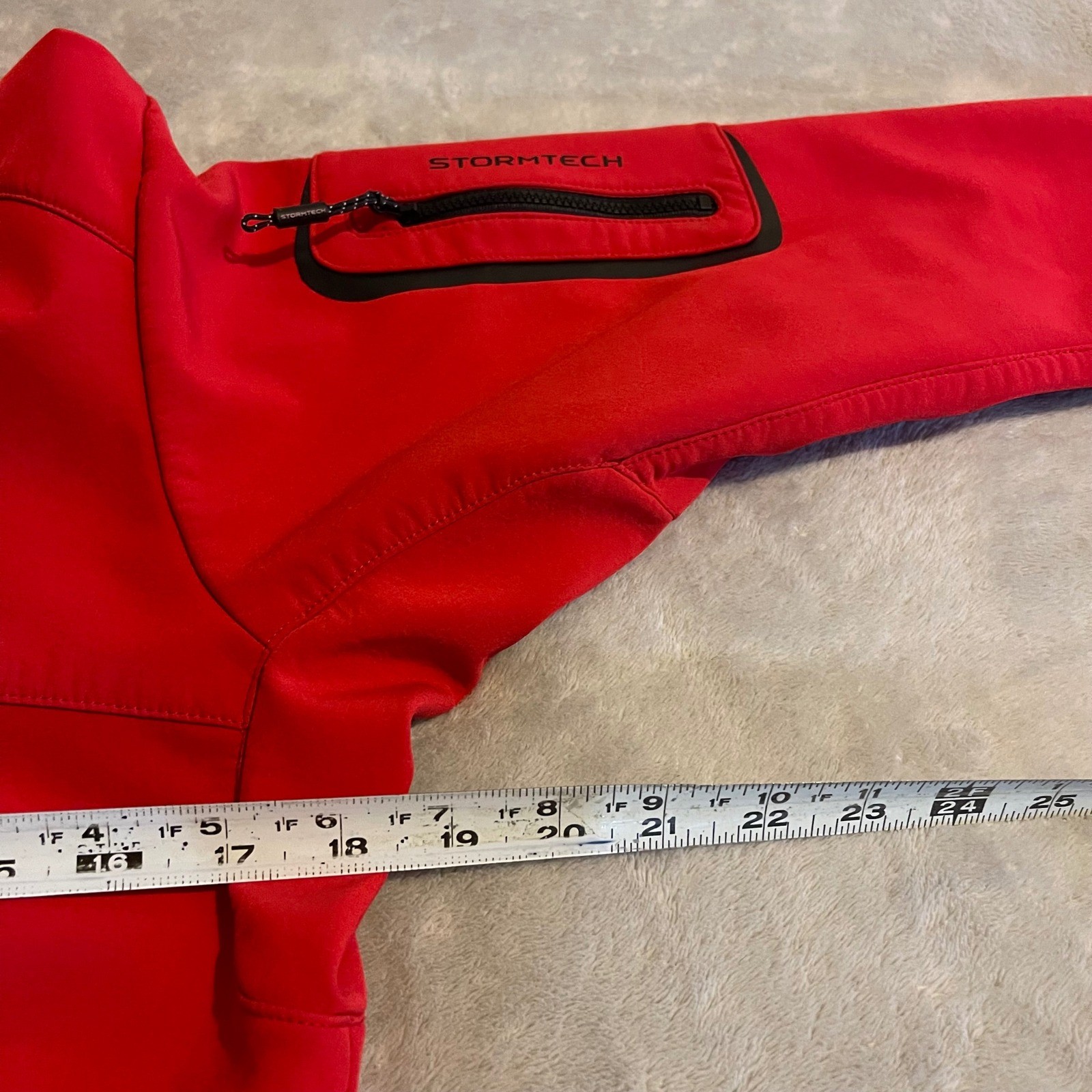 Stormtech Performance Mens Red Softshell Jacket F… - image 6