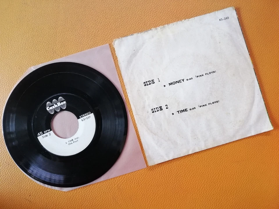 PINK FLOYD [ THE DARK SIDE OF THE MOON ] VINTAGE 7" RECORDS THAILAND EDITION - Image 3 of 4