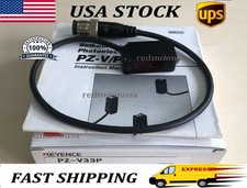 KEYENCE PZ-V33P Fiber Optic Sensors PZ-V33P New In Box One US Free TAX