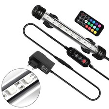 LED Aquarium Lampe Aquariumleuchte Timer 18-112cm Beleuchtung RGB IP67 Strahler