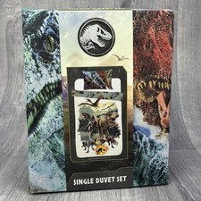 Image of Jurassic World Park Single Duvet Cover Bed Set T.Rex Raptors SP1-JUR-ALL-12
