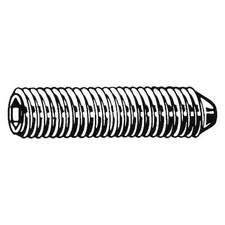 Socket Set Screw, Cup, 2-56X1/16, Pk100, U07840.008.0006