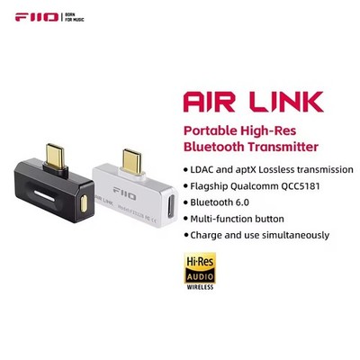 【美品】FiiO AIR LINK FiiO Air Link Type-C Bluetooth Transmitter BT6.0 for Mobile / Game