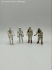 1977 VTG Star Wars Droid Rebel Commander Stormtrooper Action Figures Lot Of 4
