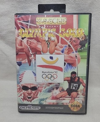 Olympic Gold Barcelona '92 (SEGA Genesis) Cib Complete with Manual