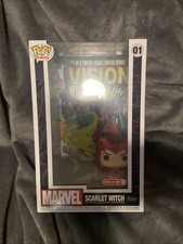 Funko Pop! Figura de vinilo con cubierta de cómic (objetivo) de Marvel Scarlet Witch #01