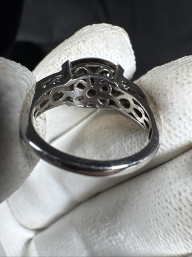 ✨925 Sterling Silver Smokey Quartz Ring Size 8✨ - Picture 8 of 8