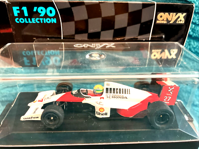 美品◆ ONYX F1 COLLECTION Onyx F1 '90 Collection 077 McLaren Honda Ayrton Senna 1:43