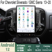Car Android Gps Navigation Wifi 14.4" For Chevrolet Silverado Gmc Sierra 13 20