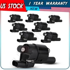 8 Round Ignition Coil Pack For 2016-2021 Chevy Silverado 1500 4.3L 5.3L