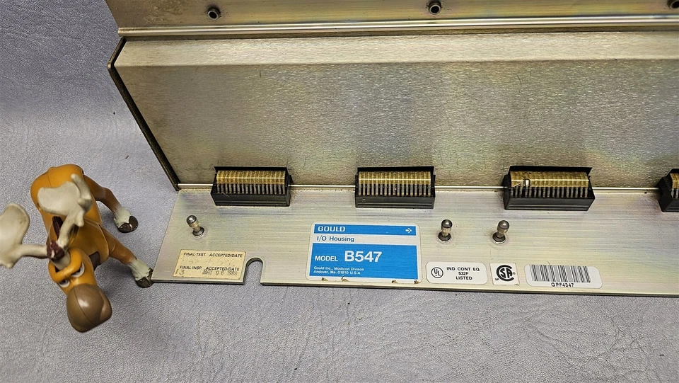 ASB547000 Modicon Gould I/O Module Rack B547 - Image 3 of 4