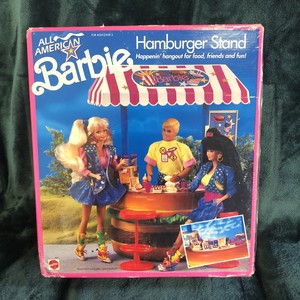 barbie hamburger stand
