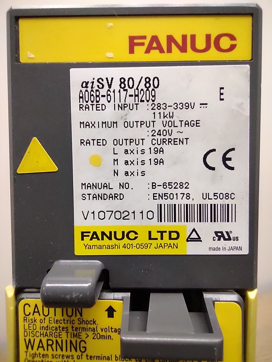 FANUC A06B-6117-H209 Servo Amplifier (Used) | eBay FANUC A06B-6117-H209 Servo Amplifier (Used) | eBay