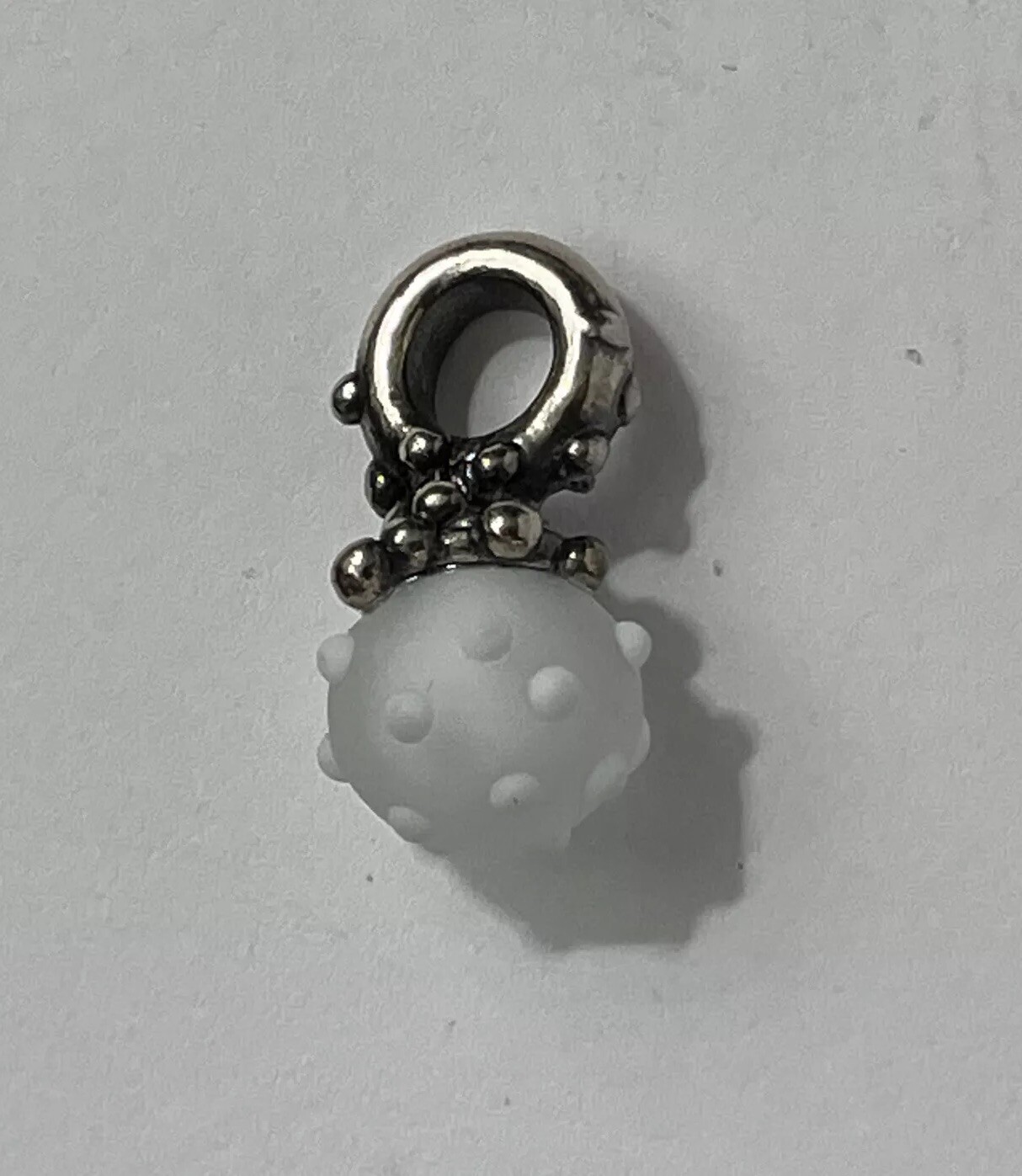 AUTHENTIC TROLLBEADS Winter  White Knobs Buds Dan… - image 2