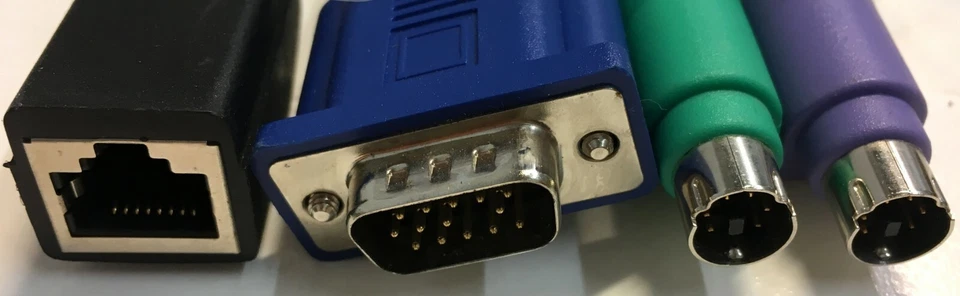 Dell 520-289-008  0N3970 PS/2 System Interface POD KVM over Ethernet - Bild 2 von 2