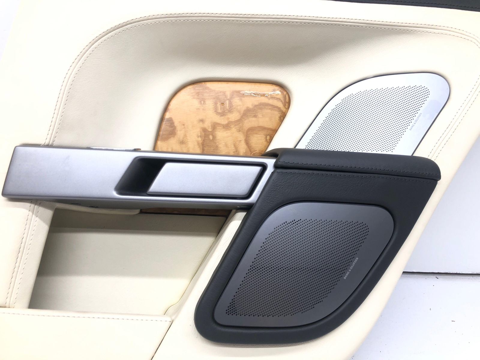 2010-2020 ASTON MARTIN RAPIDE RIGHT REAR DOOR PANEL TRIM COVER BEIGE LEATHER OEM