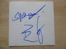 Böhse Onkelz autographs signed CD booklet "White"