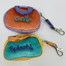Aurora Seaworld Plush Mini Purse Backpack Clips Cutie  Splash Mini Duffle Bags