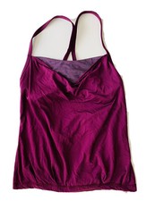 Lululemon Wine Color Tank Top Size 8