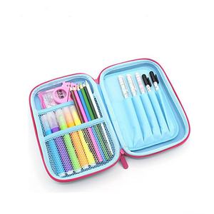 1pc Lindo Dibujos Animados Lapiz Fox Bolsa De Gran Capacidad De