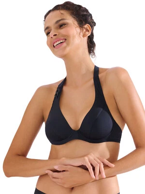 Lisca Palma 040793 Neckholder Bikini Top Gr. 38-44 B-E  in black - Bild 1 von 3