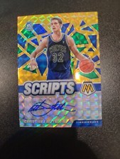 2020-21 Panini Mosaic Basketball Christian Laettner Gold Scripts Prizm Auto