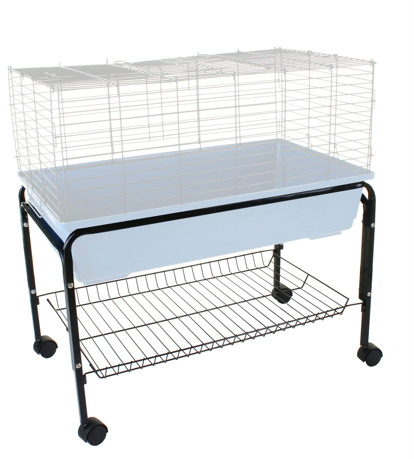 Indoor Stand For Pet Cage Enclosure Hutch Not Included 80cm 100cm 120cm