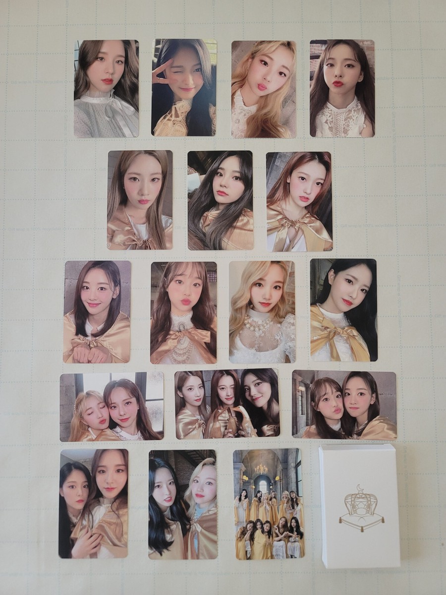 LOONA Lightstick Preorder Gift Benefits POB Photocards PCs