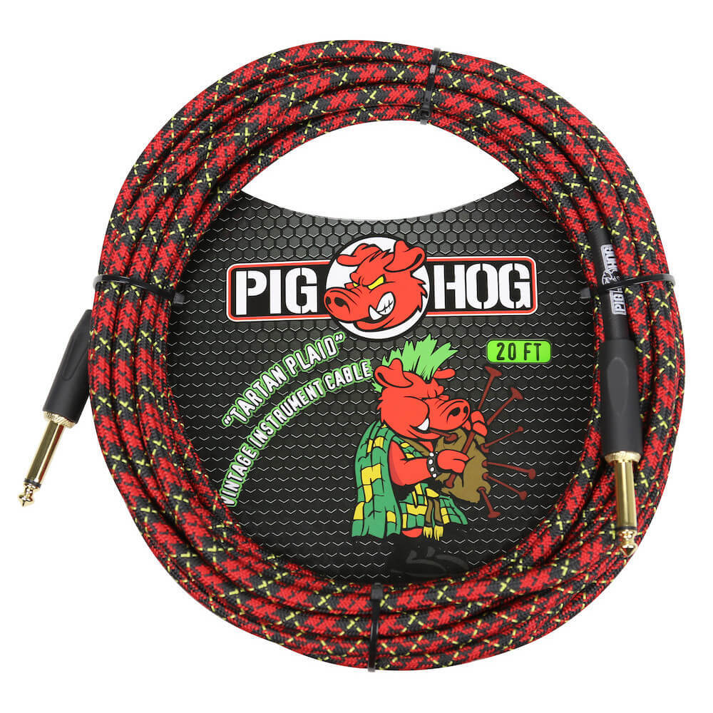 СВИНЬЯ HOG PCH20PL Шотландский плед Instrumentenkabel