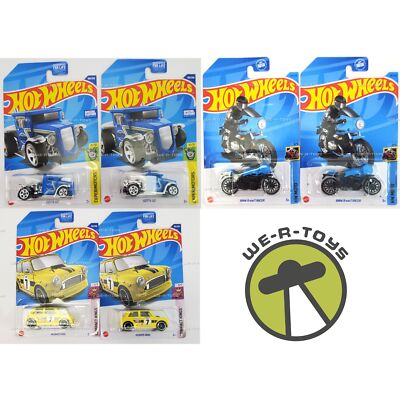 Lot of 6 Hot Wheels Treasure Hunt Models L2593 Mattel 2021