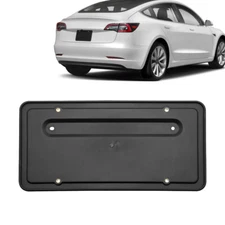 Rear License Plate Bracket Frame Fit 2017-2023 Tesla Model 3 Y 1096844-00-B