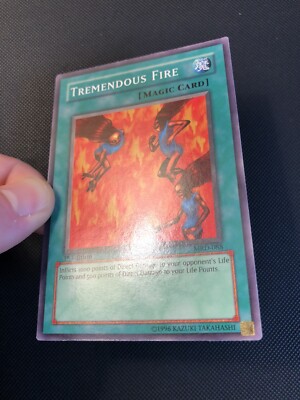 Tremendous Fire - MRD-088 - Common - 1st Edition YuGiOh NA English Vintage | eBay Tremendous Fire - MRD-088 - Common - 1st Edition YuGiOh NA English Vintage | eBay