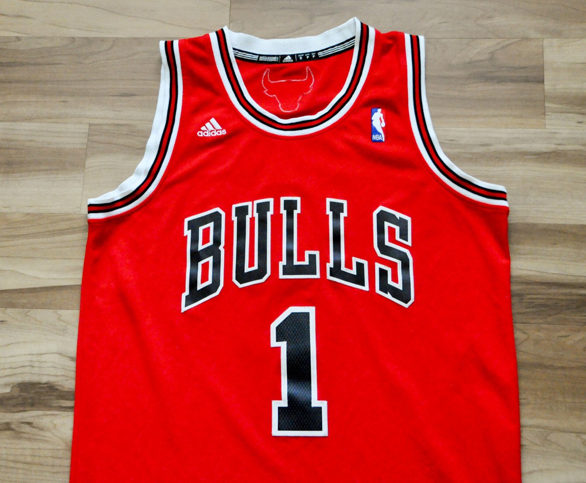 Derrick Rose Chicago Bulls Adidas Jersey Swingman DRose Red