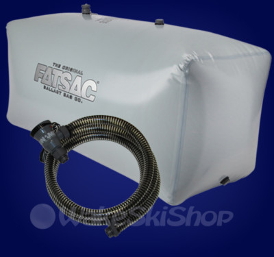 FAT SAC JUMBO BOAT BALLAST BAG AND SUPA PUMP COMBO 1100LBS GRAY W719 S7090