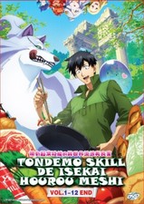 DVD Anime Tondemo Skill De Isekai Hourou Meshi 1-12 End English Subtitle