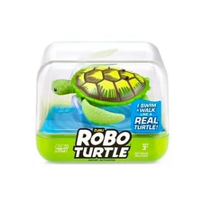 Zuru Robo Alive Robo Turtle Robotic Swimming Turtle, Green, NEW!