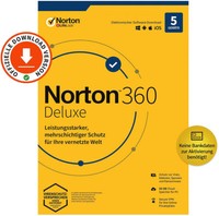 Norton 360 Deluxe| 5 GeräTe| 1 Jahr|Kein Autom. Abo|Key Schnell Per Email|Esd