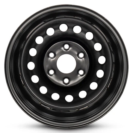 New Wheel For 2007-2013 Cadillac Escalade EXT 17 Inch Black Steel Rim - Image 3 of 4