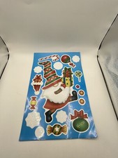5 Pack Christmas Stickers for Kids Xmas Craft Gift Card-Making Festival Decor D