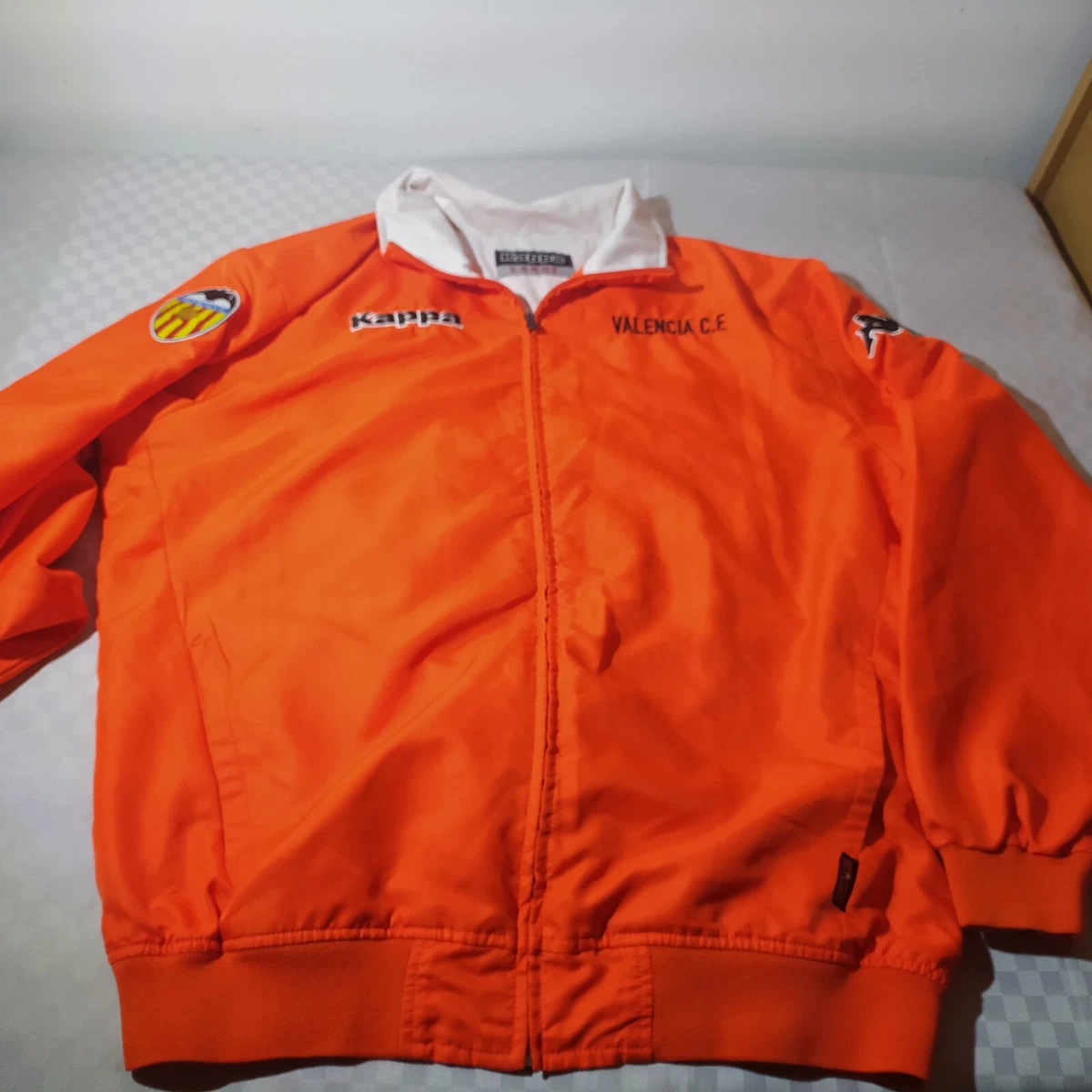 MAGLIA TUTA ZIP CALCIO KAPPA GARA VALENCIA C.F. TG. L SOCCER