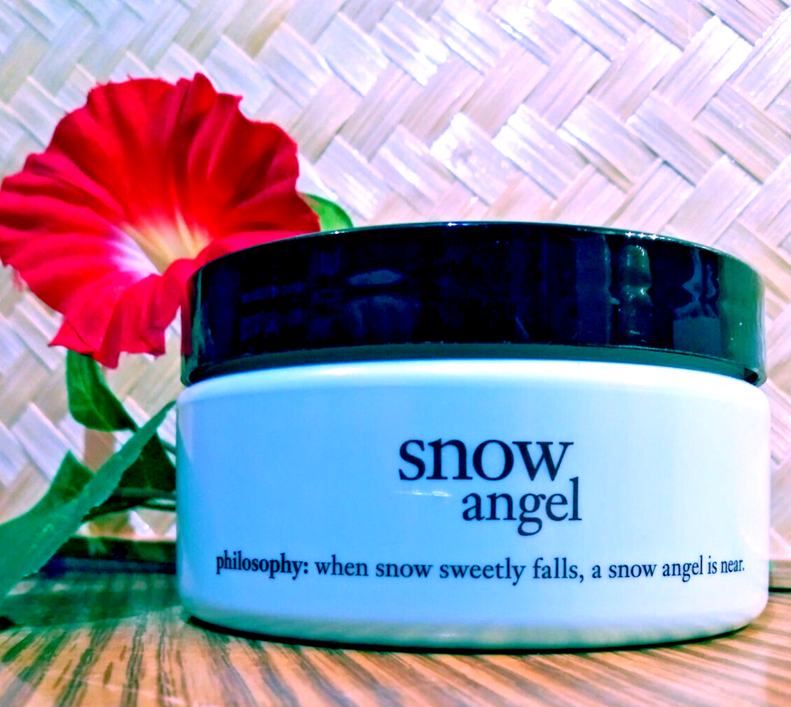 Philosophy SNOW ANGEL Glazed Body Souffle Cream Full Size 8 oz